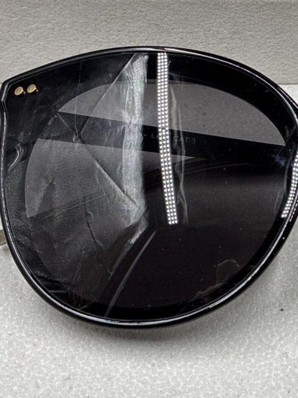 Pre- Owned Women's Black Abella Clayton Sunglasses